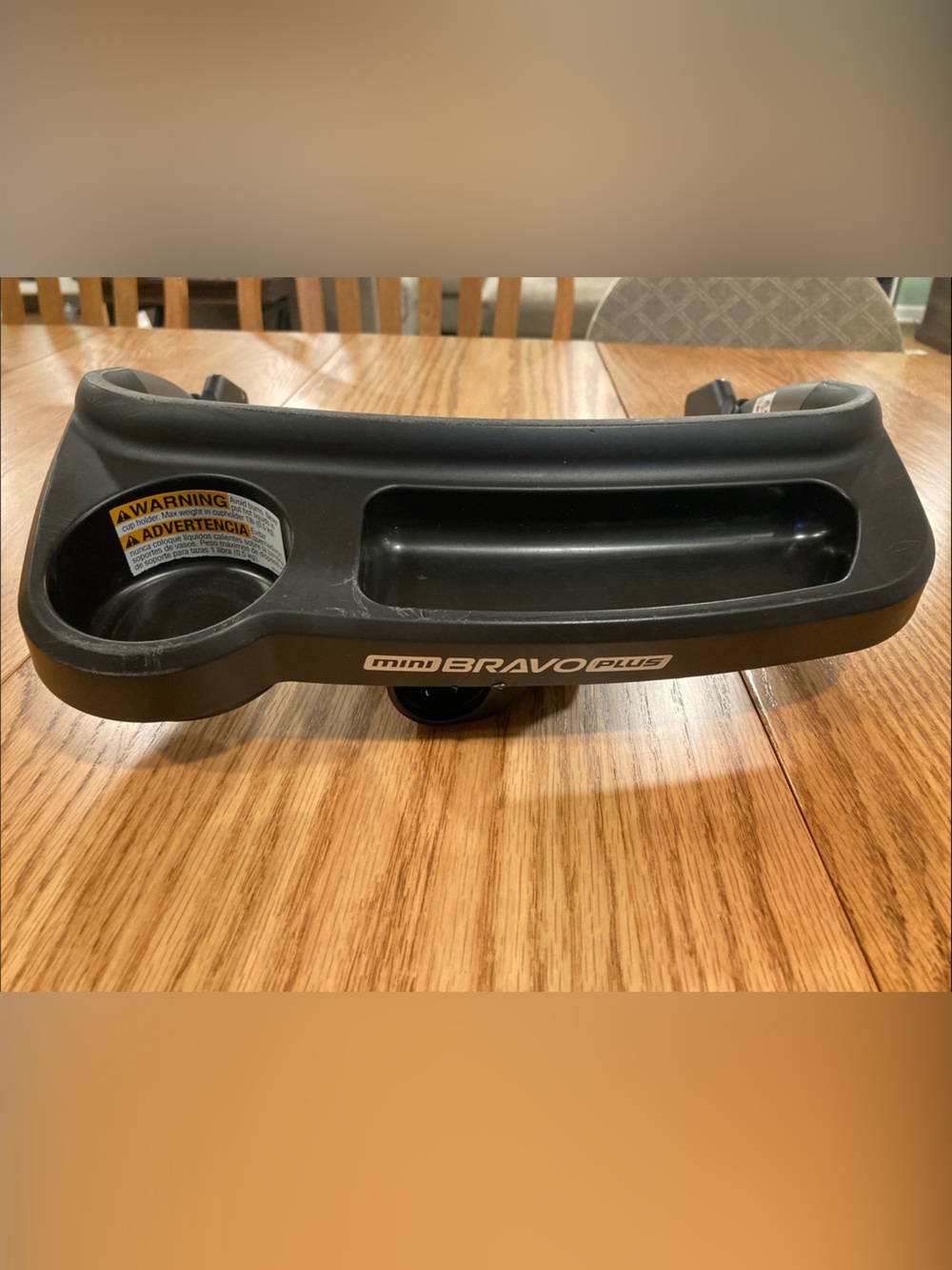 Chicco Mini Bravo Plus Stroller Snack Tray Organizer - Graphite